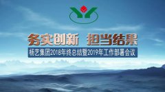 鸿运国际集团2018年总结暨2019年岁情安排聚会召开